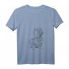 Damen Dackel Hund Rauhaardackel T-Shirt mit V-Ausschnitt - Perfektes Geschenk für Dackel- und Hundeliebhaber
