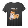 Herren Shiba Inu Dad Hunde Papa T-Shirt - Lustiges Hundemotiv, Geschenkidee für Hundeliebhaber, Papa & Freunde zum Geburtstag, Weihnachten & Vatertag