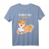 Herren Shiba Inu Dad Hunde Papa T-Shirt - Lustiges Hundemotiv, Geschenkidee für Hundeliebhaber, Papa & Freunde zum Geburtstag, Weihnachten & Vatertag