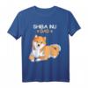 Herren Shiba Inu Dad Hunde Papa T-Shirt - Lustiges Hundemotiv, Geschenkidee für Hundeliebhaber, Papa & Freunde zum Geburtstag, Weihnachten & Vatertag