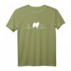 Deutscher Spitz Heartbeat Herzschlag T-Shirt – Perfektes Geschenk für Hundeliebhaber, Herrchen & Frauchen, Züchter & Gassi-Fans