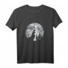 Vierbeiner Hund Hunderasse - Vollmond Schnauzer T-Shirt für Hundeliebhaber und Schnauzer-Fans als Geschenk