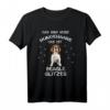 Beagle Hund Hunderasse Geschenk Damen Herren T-Shirt - Lustiges Hundemode Design für Gassi, Geburtstag & Weihnachten