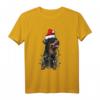 Rottweiler Weihnachten Geschenk - Lustiges Hunde Kostüm mit Weihnachtsmütze und Lichterkette für Hundeliebhaber & Rottweiler Fans