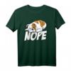 Englische Bulldogge Old English Bulldog Nope Lazy Hund T-Shirt – Lustiges Geschenk für Hundeliebhaber & Bulldog-Besitzer