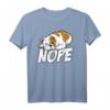 Englische Bulldogge Old English Bulldog Nope Lazy Hund T-Shirt – Lustiges Geschenk für Hundeliebhaber & Bulldog-Besitzer
