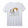 Englische Bulldogge Old English Bulldog Nope Lazy Hund T-Shirt – Lustiges Geschenk für Hundeliebhaber & Bulldog-Besitzer