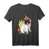 Lustiges Mops in einem Einhornkostüm T-Shirt – Perfektes Geschenk für Hundemamas & Hundeliebhaber, Ideal zum Gassi & Geburtstag