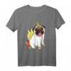 Lustiges Mops in einem Einhornkostüm T-Shirt – Perfektes Geschenk für Hundemamas & Hundeliebhaber, Ideal zum Gassi & Geburtstag