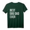 Herren Best Dog Dad Ever Hundepapa T-Shirt – Perfektes Geschenk für Hundeliebhaber & Vatertag