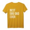 Herren Best Dog Dad Ever Hundepapa T-Shirt – Perfektes Geschenk für Hundeliebhaber & Vatertag