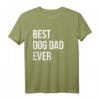 Herren Best Dog Dad Ever Hundepapa T-Shirt – Perfektes Geschenk für Hundeliebhaber & Vatertag