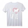 Love American Bully T-Shirt | Bulldog Pitty Pitties Hund Geschenk T-Shirt - Klassisch geschnitten, doppelt genähter Saum