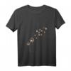 Damen Pitbull American Staffordshire Pusteblumen Samen Hunde Design T-Shirt mit V-Ausschnitt – Perfektes Geschenk für Hundeliebhaber und Tierfreunde im Sommer