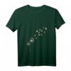 Damen Pitbull American Staffordshire Pusteblumen Samen Hunde Design T-Shirt mit V-Ausschnitt – Perfektes Geschenk für Hundeliebhaber und Tierfreunde im Sommer