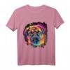 Pug Mops Hund Hunde Hunderasse T-Shirt – Lustiges Hundemotiv für Hundehalter und Hundebesitzer für Männer und Frauen