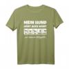 Mein Hund hört aufs Wort T-Shirt – Lustiges Geschenk für Hundebesitzer und Hundeliebhaber