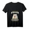Damen HapFrog T-Shirt mit V-Ausschnitt – Lustiges Samojede Hundebesitzerinnen Geschenk für Hundeliebhaberinnen