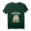 Damen HapFrog T-Shirt mit V-Ausschnitt – Lustiges Samojede Hundebesitzerinnen Geschenk für Hundeliebhaberinnen