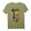 Jack Russel Terrier Hund T-Shirt - Klassisch geschnitten, doppelt genähter Saum für Hundeliebhaber