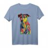 Jack Russel Terrier Hund T-Shirt - Klassisch geschnitten, doppelt genähter Saum für Hundeliebhaber
