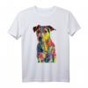 Jack Russel Terrier Hund T-Shirt - Klassisch geschnitten, doppelt genähter Saum für Hundeliebhaber