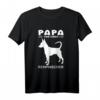 Herren Rehpinscher Papa - Lustiges Hunde T-Shirt für Hundehalter, Hundeliebhaber & Hundebesitzer als Geschenk