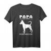 Herren Rehpinscher Papa - Lustiges Hunde T-Shirt für Hundehalter, Hundeliebhaber & Hundebesitzer als Geschenk