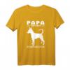 Herren Rehpinscher Papa - Lustiges Hunde T-Shirt für Hundehalter, Hundeliebhaber & Hundebesitzer als Geschenk