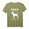 Herren Rehpinscher Papa - Lustiges Hunde T-Shirt für Hundehalter, Hundeliebhaber & Hundebesitzer als Geschenk