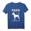 Herren Rehpinscher Papa - Lustiges Hunde T-Shirt für Hundehalter, Hundeliebhaber & Hundebesitzer als Geschenk