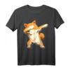 Dabbing Japanischer Hund Shiba Inu T-Shirt – Lustiges Kawaii Anime Tiermotiv für Hundeliebhaber & Tänzer