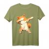 Dabbing Japanischer Hund Shiba Inu T-Shirt – Lustiges Kawaii Anime Tiermotiv für Hundeliebhaber & Tänzer