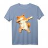 Dabbing Japanischer Hund Shiba Inu T-Shirt – Lustiges Kawaii Anime Tiermotiv für Hundeliebhaber & Tänzer