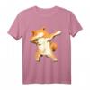 Dabbing Japanischer Hund Shiba Inu T-Shirt – Lustiges Kawaii Anime Tiermotiv für Hundeliebhaber & Tänzer
