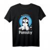 Niedliches Pomsky Hund T-Shirt mit Spruch 'Mein bester Freund ist ein Pomsky' – Perfekt für Hundeliebhaber und Tierfreunde