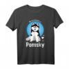 Niedliches Pomsky Hund T-Shirt mit Spruch 'Mein bester Freund ist ein Pomsky' – Perfekt für Hundeliebhaber und Tierfreunde