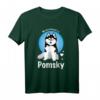 Niedliches Pomsky Hund T-Shirt mit Spruch 'Mein bester Freund ist ein Pomsky' – Perfekt für Hundeliebhaber und Tierfreunde