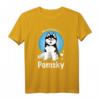 Niedliches Pomsky Hund T-Shirt mit Spruch 'Mein bester Freund ist ein Pomsky' – Perfekt für Hundeliebhaber und Tierfreunde