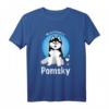 Niedliches Pomsky Hund T-Shirt mit Spruch 'Mein bester Freund ist ein Pomsky' – Perfekt für Hundeliebhaber und Tierfreunde