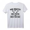 Mein Schatten Hat 4 Pfoten T-Shirt – Lustiges Hundebesitzer Geschenk für Weihnachten & Geburtstag