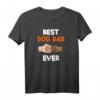 Hunde Bump Fist Hundepapa T-Shirt - Best Dog Dad Ever, ideales Geschenk für Hundeliebhaber und stolze Hundebesitzer