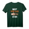 Hunde Bump Fist Hundepapa T-Shirt - Best Dog Dad Ever, ideales Geschenk für Hundeliebhaber und stolze Hundebesitzer