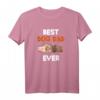 Hunde Bump Fist Hundepapa T-Shirt - Best Dog Dad Ever, ideales Geschenk für Hundeliebhaber und stolze Hundebesitzer