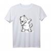 Lustiges Westie Hund T-Shirt mit DAB Dance Motiv - Perfektes Geschenk für West Highland Terrier Liebhaber & Hundeliebhaber