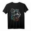 Schnauzer Hund mit Sonnenbrille und bunten Haaren T-Shirt – Lustiges Hundedesign für Hundeliebhaber und Züchter