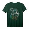 Schnauzer Hund mit Sonnenbrille und bunten Haaren T-Shirt – Lustiges Hundedesign für Hundeliebhaber und Züchter