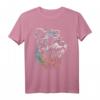Schnauzer Hund mit Sonnenbrille und bunten Haaren T-Shirt – Lustiges Hundedesign für Hundeliebhaber und Züchter
