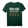 Mein Hund hört aufs Wort Hundebesitzer Tier Lustiges Spruch T-Shirt – Perfektes Geschenk für Hundeliebhaber & Tierfreunde