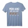 Mein Hund hört aufs Wort Hundebesitzer Tier Lustiges Spruch T-Shirt – Perfektes Geschenk für Hundeliebhaber & Tierfreunde